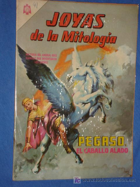 Comics: JOYAS DE LA MITOLOGIA N&deg; 41 - PEGASO EL CABALLO ALADO  *NOVARO *